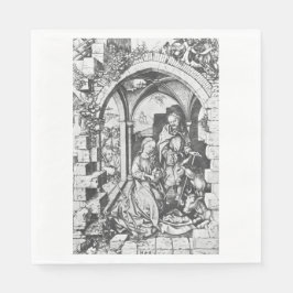 Die Geburt Jesu (von Martin Schongauer) Serviette