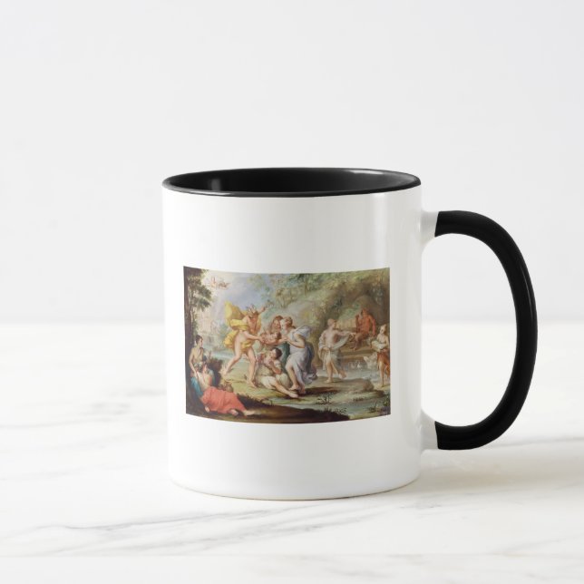 Die Geburt von Bacchus Tasse (Rechts)