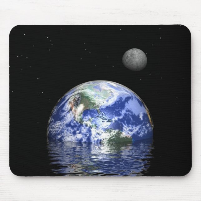 Die Geburt von Erde Mousepad (Vorne)