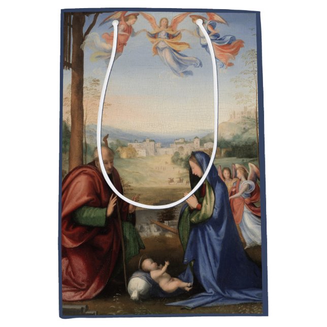 Die Geburt von Fra Bartolommeo Mittlere Geschenktüte (Vorderseite)
