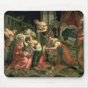 Die Geburt von Johannes der Baptist, 1550-59 Mousepad