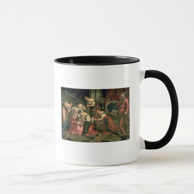 Die Geburt von Johannes der Baptist, 1550-59 Tasse (Rechts)