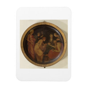 Die Geburt von Johannes der Baptist, c.1526 (Öl a Magnet