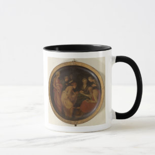 Die Geburt von Johannes der Baptist, c.1526 (Öl an Tasse