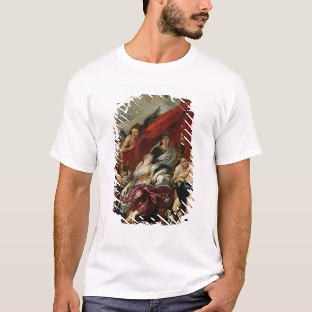 Die Geburt von Louis XIII in Fontainebleau T-Shirt (Vorderseite)