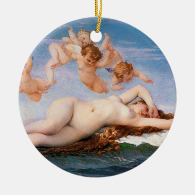 Die Geburt von Venus durch Alexandre Cabanel ab Keramikornament (Vorne)