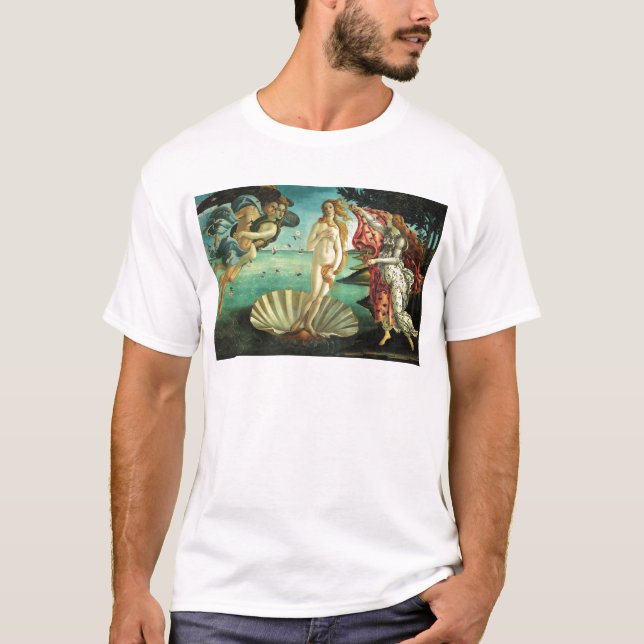 Die Geburt von Venus durch Sandro Botticelli T-Shirt (Vorderseite)