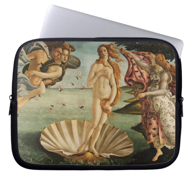 Die Geburt von Venus Laptopschutzhülle (Vorderseite)