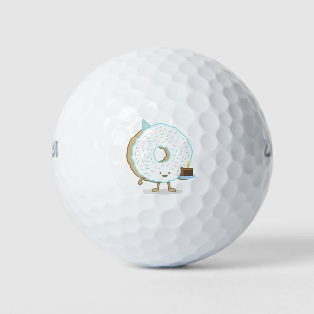 Die Geburtstagsfeier Golfball (Vorderseite)
