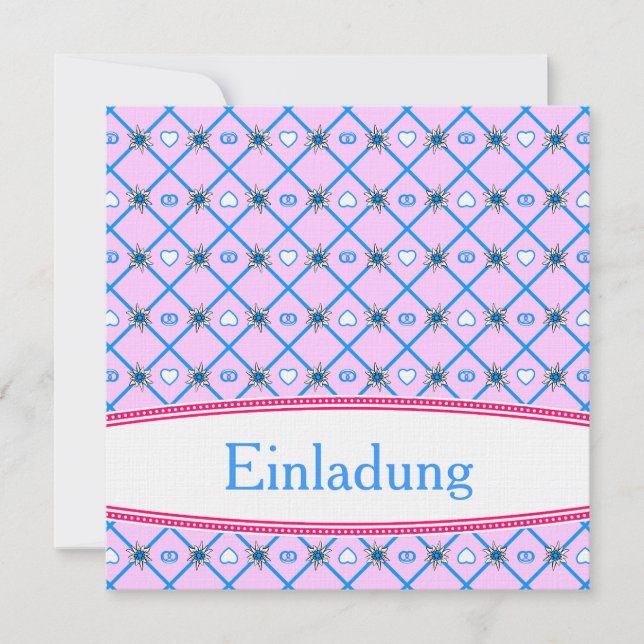 Die Geburtstagsnachladung Einladung (Vorderseite)