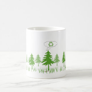 die Gedanken der Natur Kaffeetasse