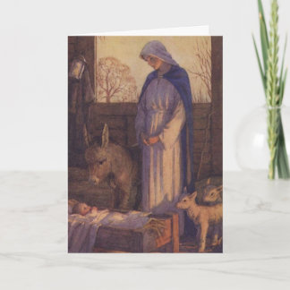 Die Gefahr Feiertagskarte