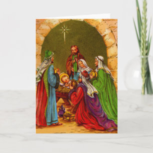 Die Gefahr Feiertagskarte