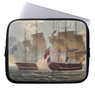 Die Gefangennahme des Chesapeakes am 1. Juni 1813 Laptopschutzhülle