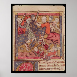 Die Gefangennahme von Ferdinand von Poster