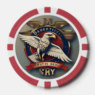 "Die geflügelten Frauen" Pokerchips