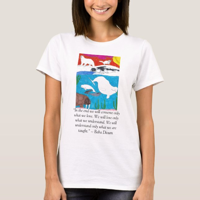 Die gefrorene Arktis T-Shirt (Vorderseite)