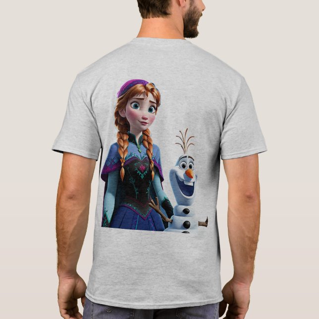 die gefrorene Elsa T-Shirt (Rückseite)
