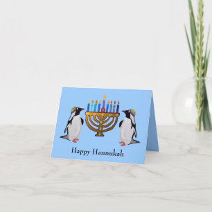 Die gefrorenen ausgesuchten Hannukah Karten