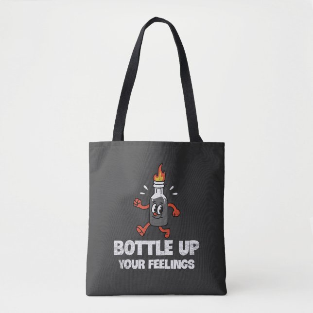 Die Gefühle auffüllen Tasche (Vorderseite)