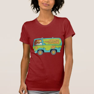 Die Geheimnis-Maschinen-links Seite T-Shirt