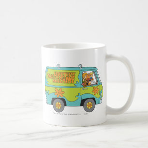 Die Geheimnis-Maschinen-rechte Seite Kaffeetasse