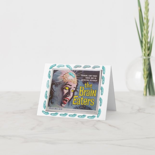 Die Gehirn-Esser Karte (Vorderseite)