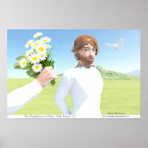 Die Geißelung Christi Poster