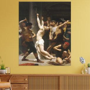 Die Geißelung unseres Herrn Jesus Christus Leinwanddruck