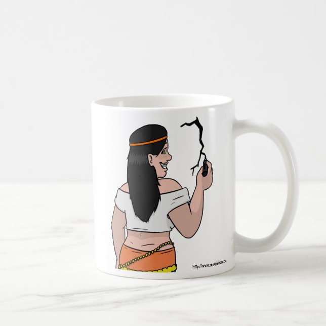 Die geknackte Tasse des Thalias (Rechts)