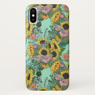Die gelben und rosa Rosen sind in einem angesagten Case-Mate iPhone Hülle