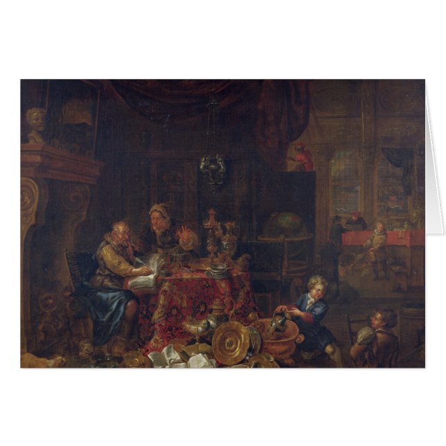 Die Geldverleiher (Vorderseite (Horizontal))