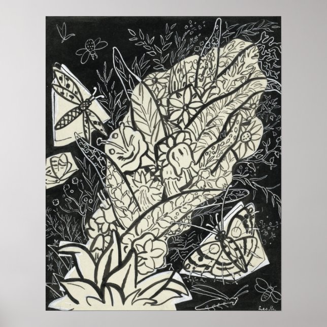 Die Gemeinschaft | Leo Gestel Poster (Vorne)