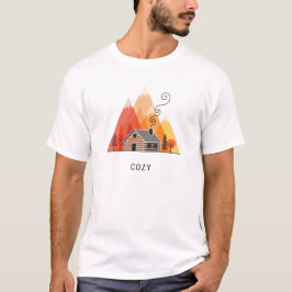 Die gemütliche Hütte im Gebirge T-Shirt