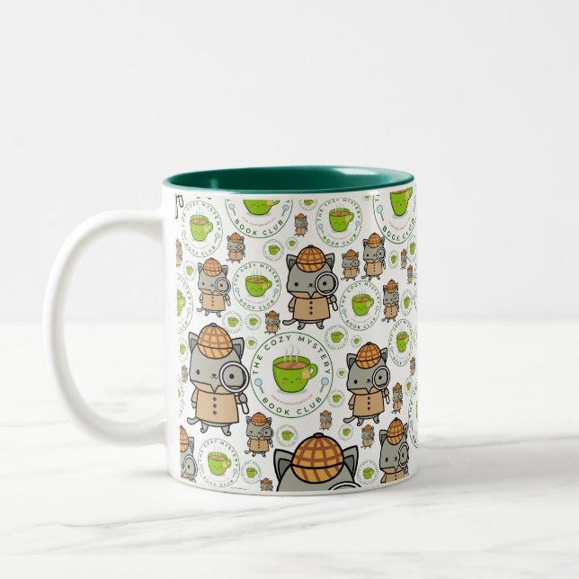 Die gemütliche Mystery Book Club Tasse (Links)