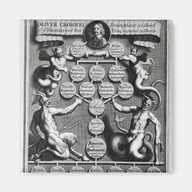 Die Genealogie des antichristlichen Olivers Magnet (Vorne)