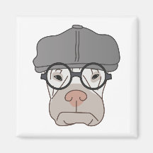 Die Gentlemans mürrisch Magneten - Kunst von Irina