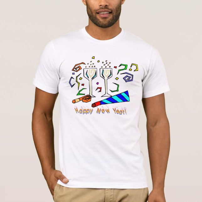 Die Geräusch-Hersteller des neuen Jahres T-Shirt (Vorderseite)