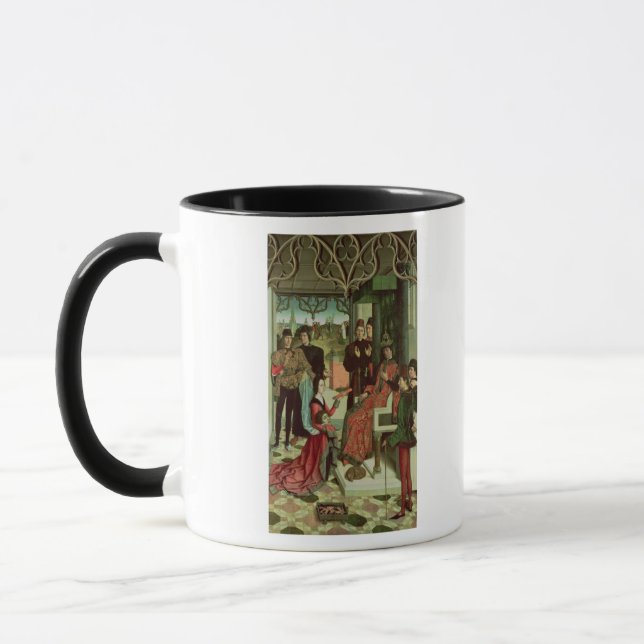 Die Gerechtigkeit des Kaisers Otto: Versuch durch Tasse (Links)