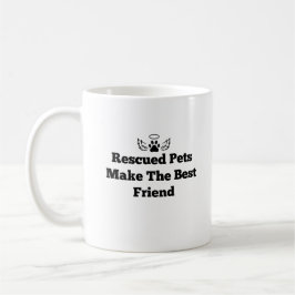Die geretteten Haustiere machen den besten Freund Kaffeetasse