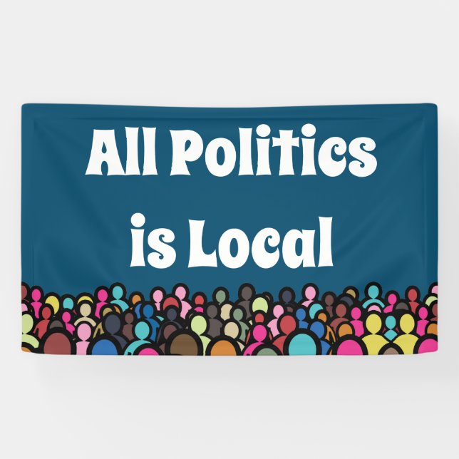 Die gesamte Politik ist lokal 2024 Banner (Horizontal)
