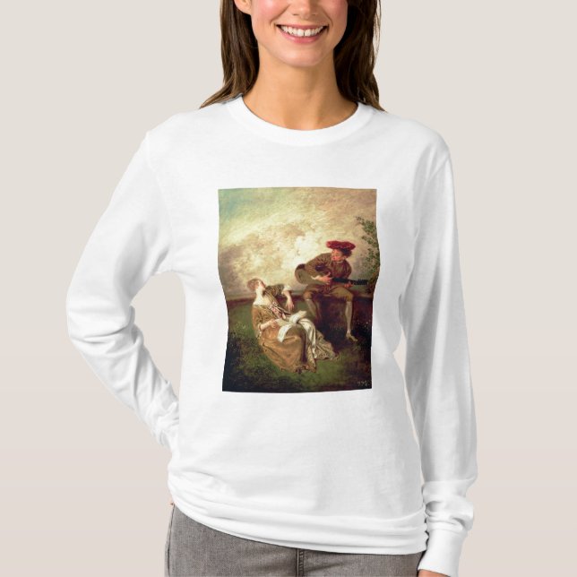 Die Gesang-Lektion T-Shirt (Vorderseite)