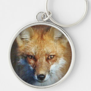 Die Geschenke u. Grüße roten Fox Schlüsselanhänger
