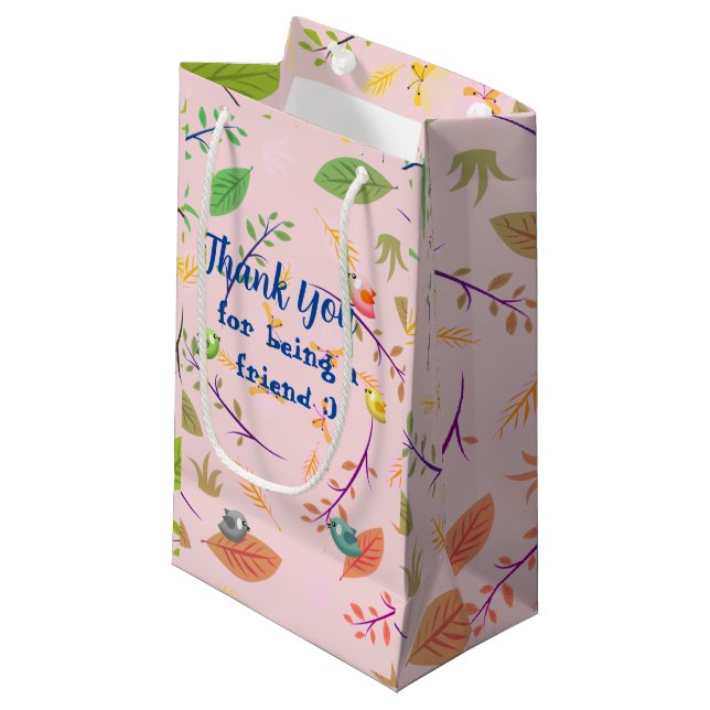 Die Geschenkideen von Friend Kleine Geschenktüte (Vorderseite Schrägansicht)