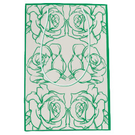 Die Geschenktasche für die Rose des Kulturerbes Mittlere Geschenktüte