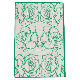 Die Geschenktasche für die Rose des Kulturerbes Mittlere Geschenktüte