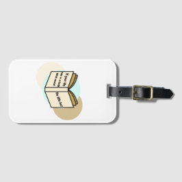 Die Geschichte deines Lebens Gepäckanhänger