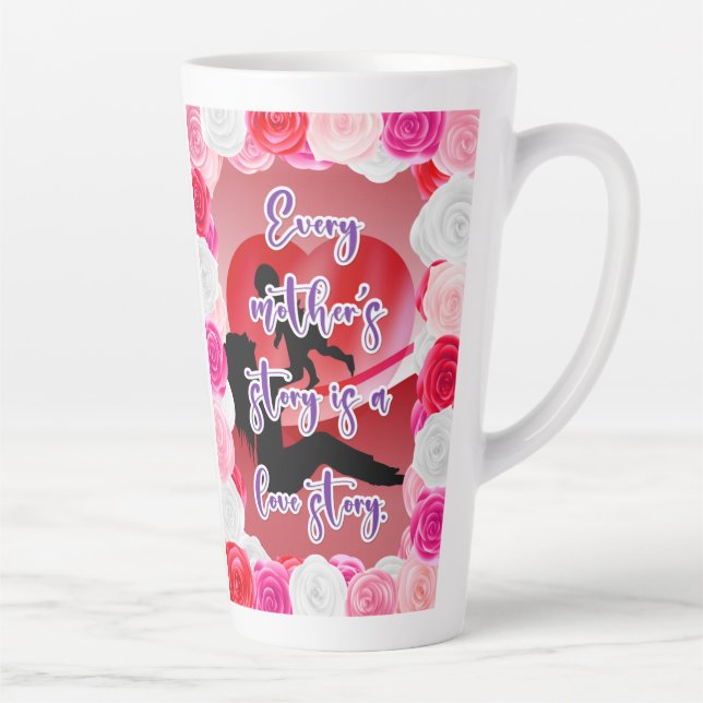 Die Geschichte der Liebe einer Mutter Milchtasse (Rechts)