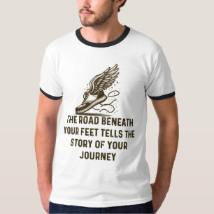 Die Geschichte der Reise: Die Straße unter Ihrer F T-Shirt
