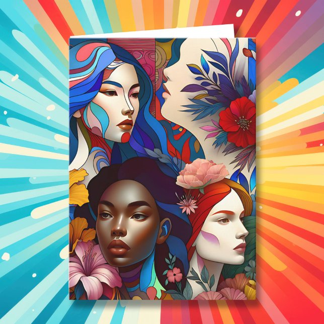 Die Geschichte des Internationalen Frauentags Karte (Von Creator hochgeladen)